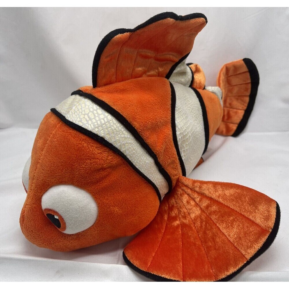 Disney Store Nemo Plush Disney Pixar 17” Authenticated Stuffed Animal Toy
